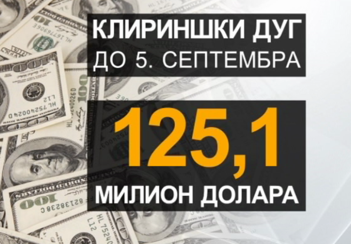 Isplata Klirinškog duga do 5. septembra