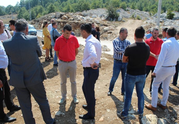 FOTO: Završeni pristupni putevi za HE Dabar