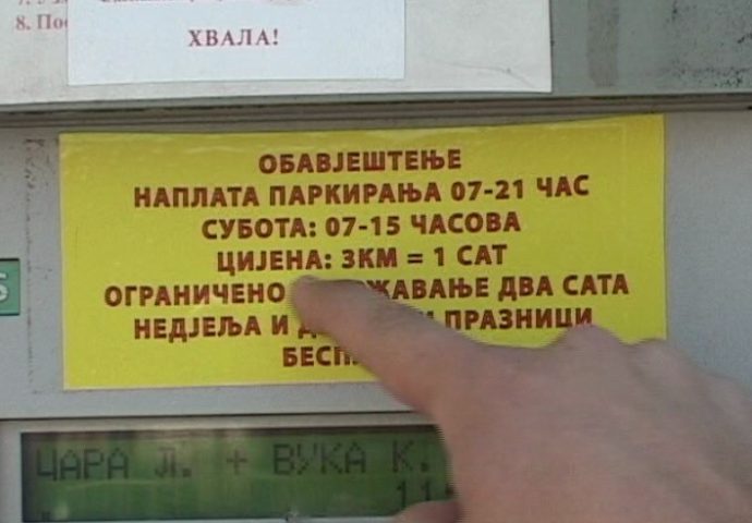 VIDEO: Cijena parkinga u Trebinju šokira posjetioce