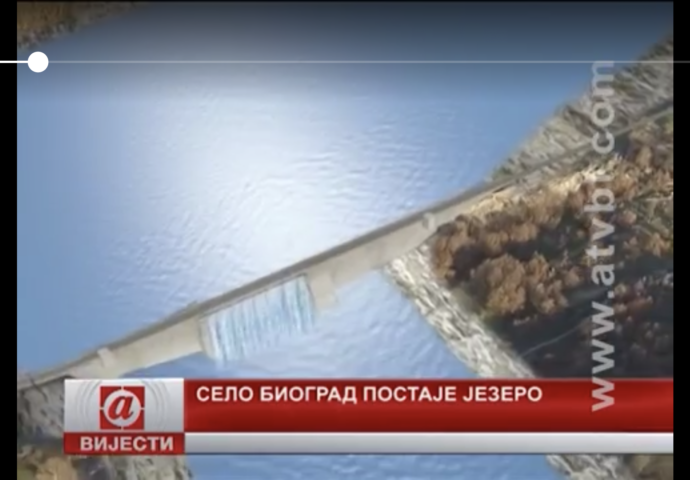 VIDEO: Nevesinjsko selo Biograd postaje jezero