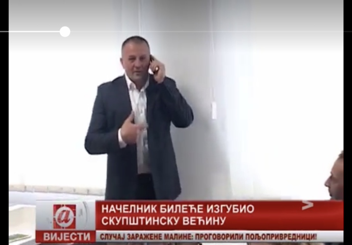 VIDEO: Uz kolo u bilećkoj skupštini pala većina