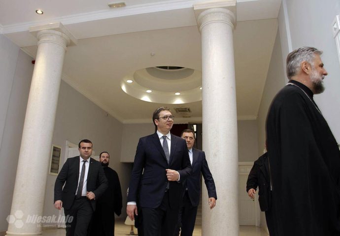 Vučić i Dodik obećali: Saborna crkva u Mostaru biće obnovljena do 2020. godine