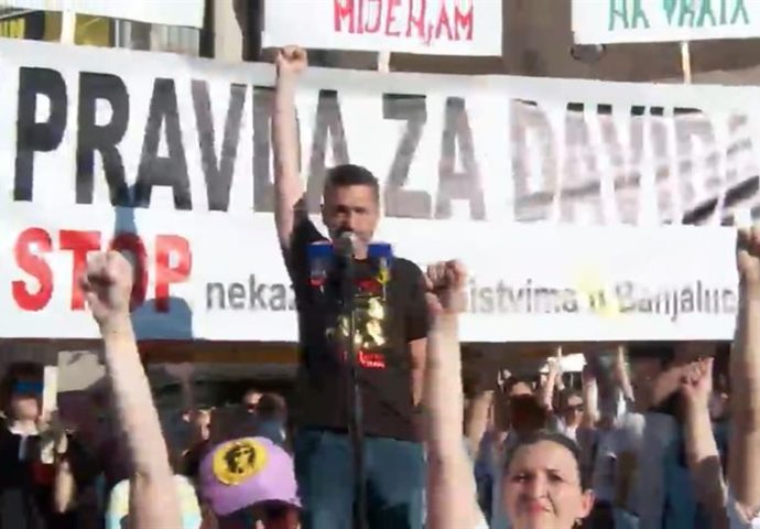 „Pravda za Davida“ sutra organizuje skup podrške u Trebinju