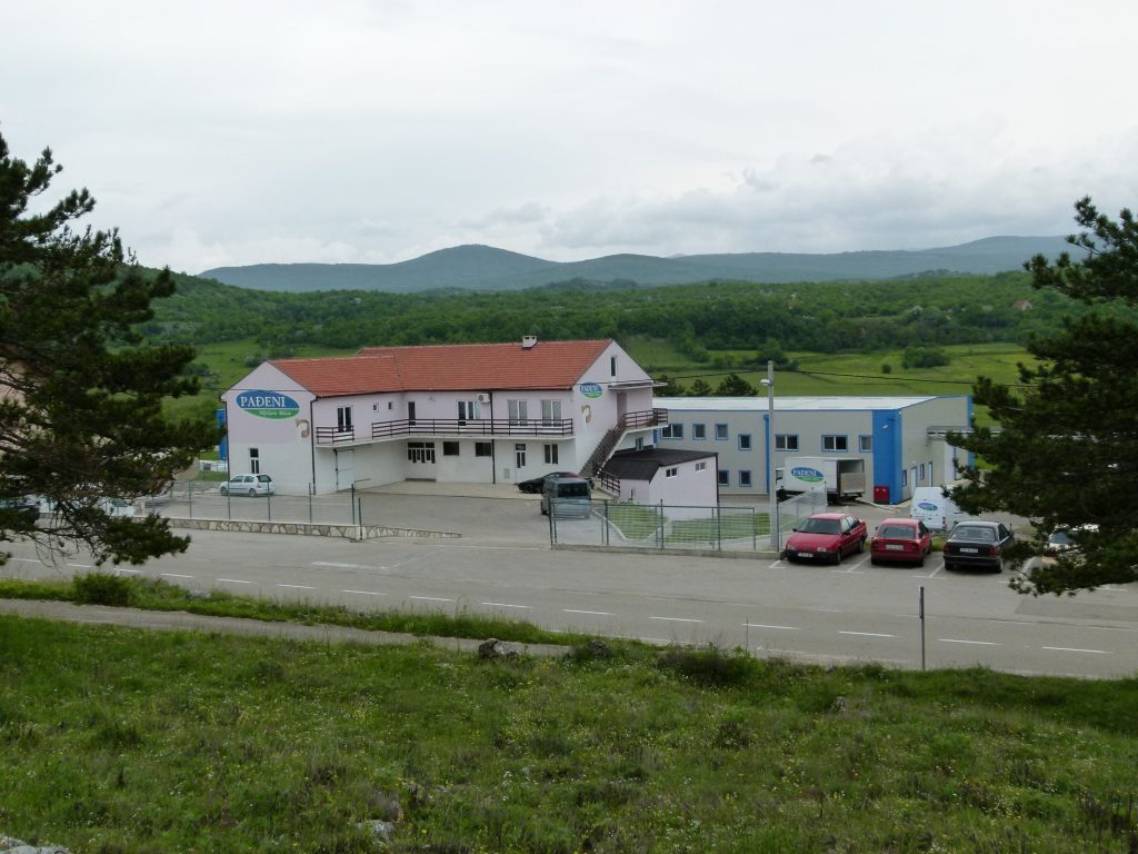 Bileca, Padjeni, mljekara