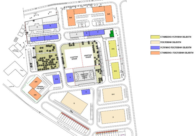 U centru Nevesinja niče stambeno-poslovni kompleks na 53.000 m2- na prostoru bivše kasarne predviđen i sportsko- kulturni centar