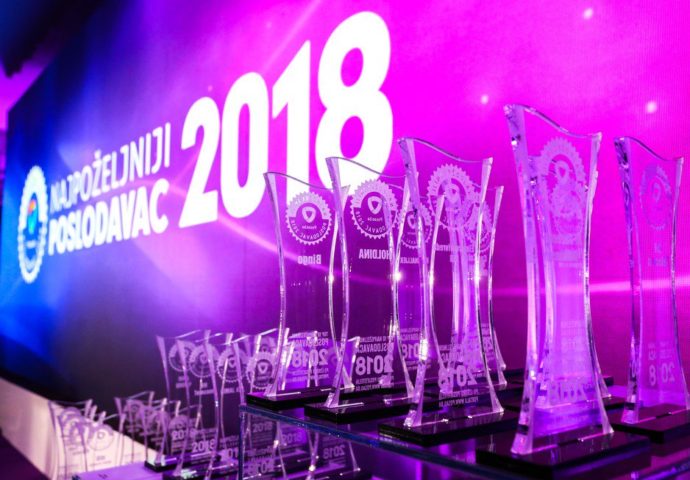 Proglašen Najpoželjniji poslodavac u BiH za 2018. godinu