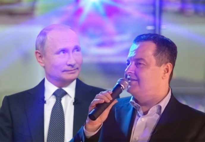 Dačić Putinu otpjevao dvije pjesme- evo i koje