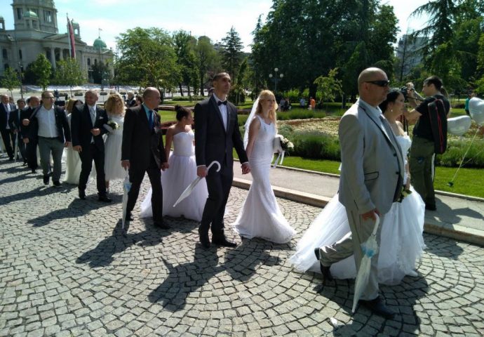 I Hercegovka na kolektivnom vjenčanju u Beogradu