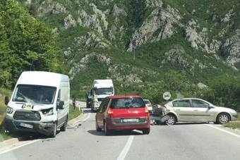 Saobraćajka kod Mostara – saobraćaj se odvija otežano