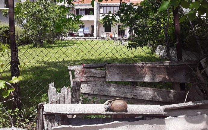 Djeca u centru grada pronašla bombu