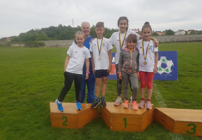 Šest medalja za male atletičare iz Trebinja