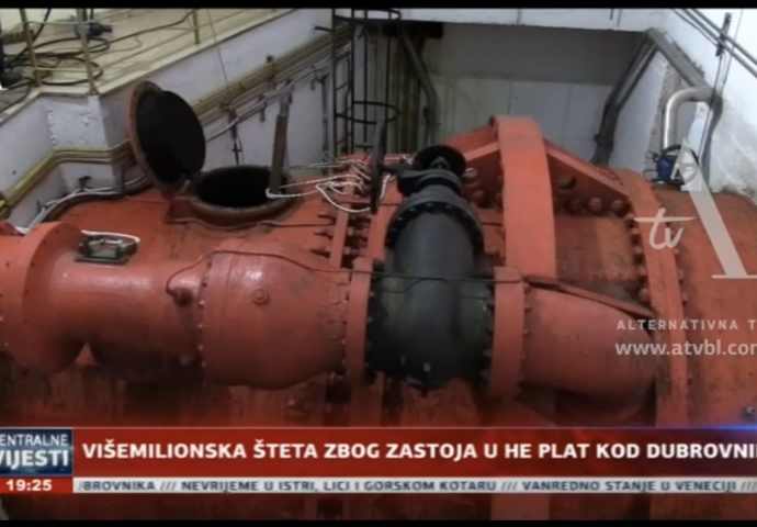 VIDEO: Višemilionski minus HET- a zbog havarije na HE Plat
