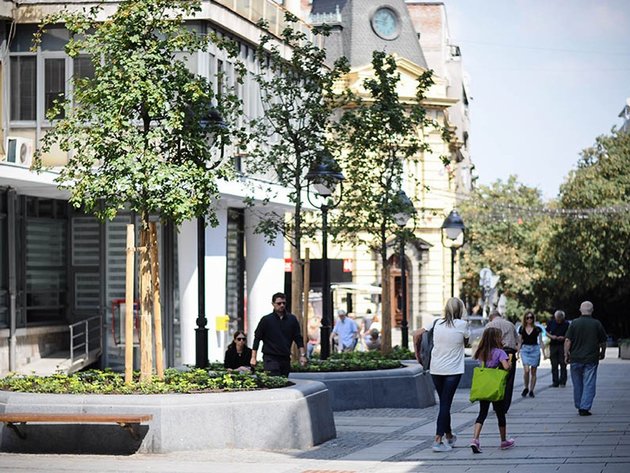 Hercegovački kamen na beogradskim trgovima i ulicama