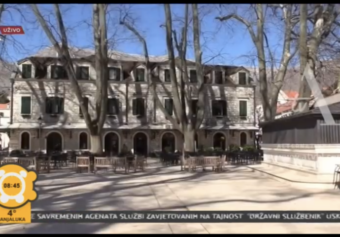 VIDEO: Kako izgleda Trebinje u doba korone?
