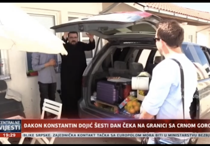 VIDEO: Danima na granici – Đakon SPC sa maloljetnim sinom ne može kući u Crnu Goru