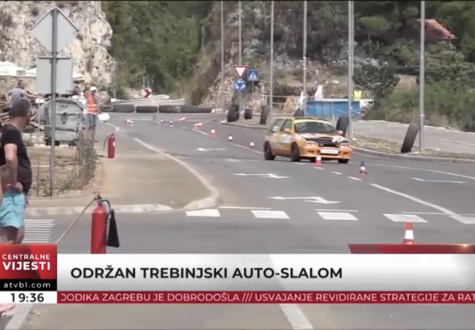 VIDEO: Održan trebinjski auto-slalom