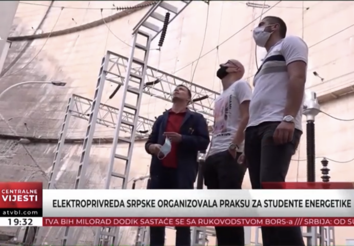 VIDEO: Kako izgleda obuka studenata u elektrani