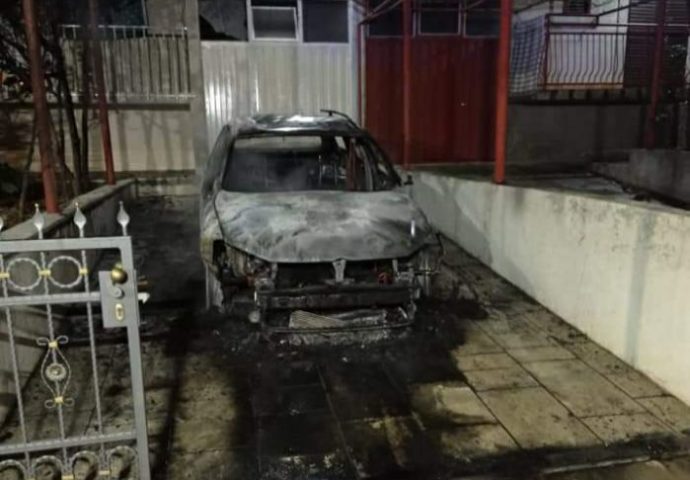 Izgorjelo auto u Gorici