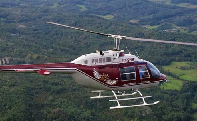 U toku helikopterski transport povrijeđenog djeteta