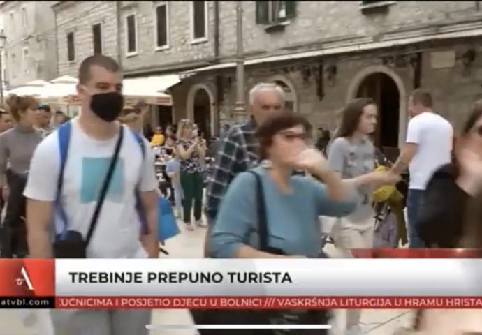 VIDEO: Trebinje prepuno turista