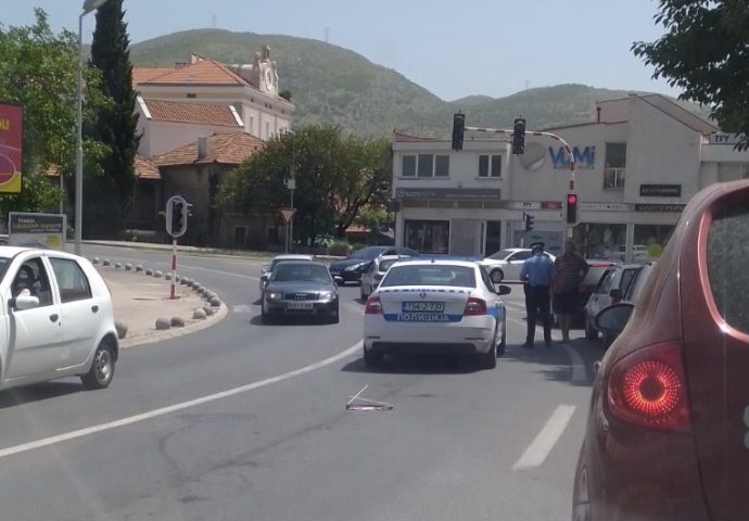 FOTO: Saobraćajka u centru Trebinja
