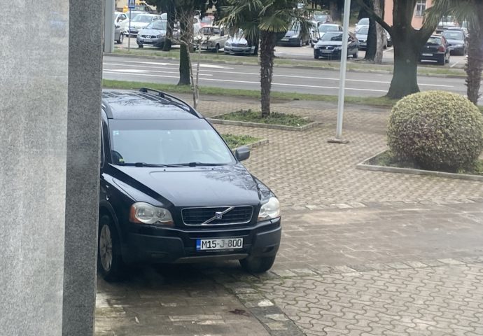 BAHATO: Vukanović parkirao automobil pred vrata Elektroprivrede