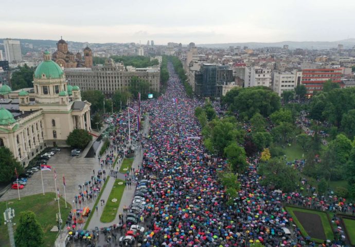 U Beogradu novi protest „Srbija protiv nasilja“