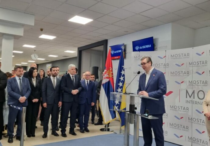 Vučić: Ovo je veliki korak za Mostar i Beograd, BiH i Srbiju