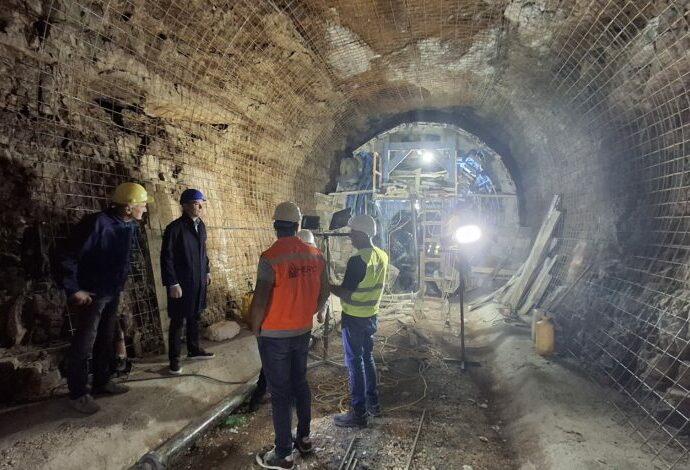 Završna faza betoniranna tunela „Bileća – Fatničko jezero“