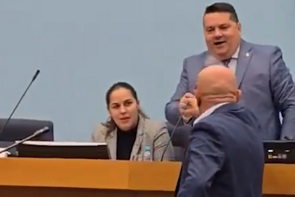 Haos na sjednici NSRS: Dončić gađao Stevandića i vikao mu „đubre jedno“
