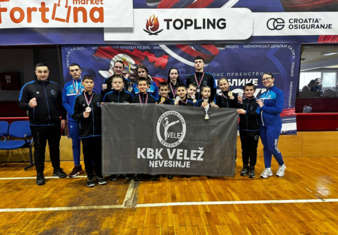 Prvenstvo Republike Srpske: 13 medalja i dva pehara za KBK Velež Nevesinje